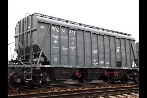 Uralkali has ordered 500 Type 19-9835-01 mineral fertiliser hopper wagons.